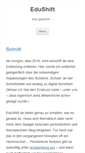 Mobile Screenshot of edushift.de